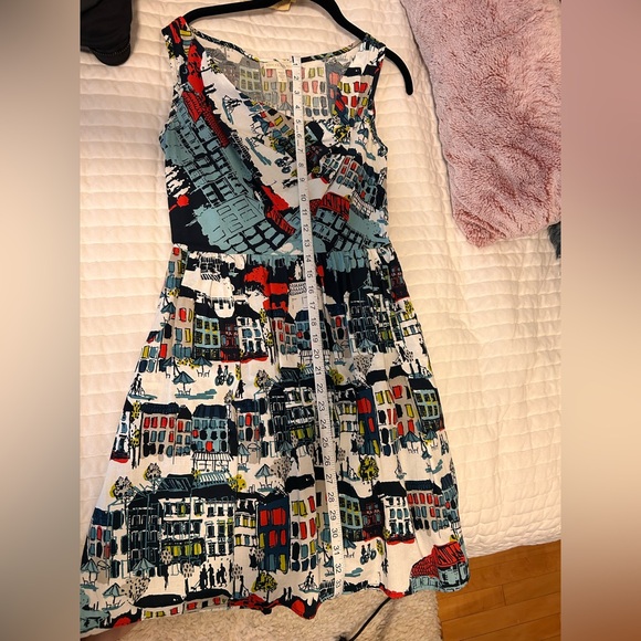 Weston Wear city print cotton dress. - Picture 8 of 8